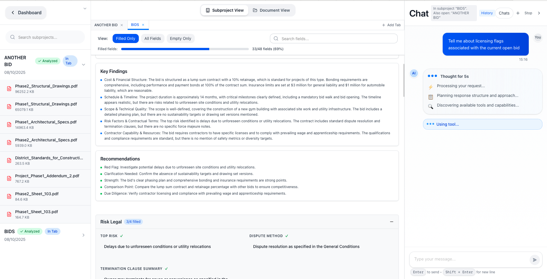 RFI Labs Chat Interface - 1
